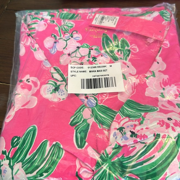 Lilly Pulitzer Minka Maxi Set in Roxie Pink - Picture 6 of 7